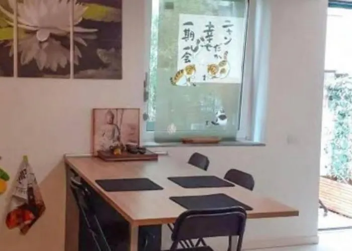 Zen House+garden&garage-lecco's Core-como's Lake アパート *
